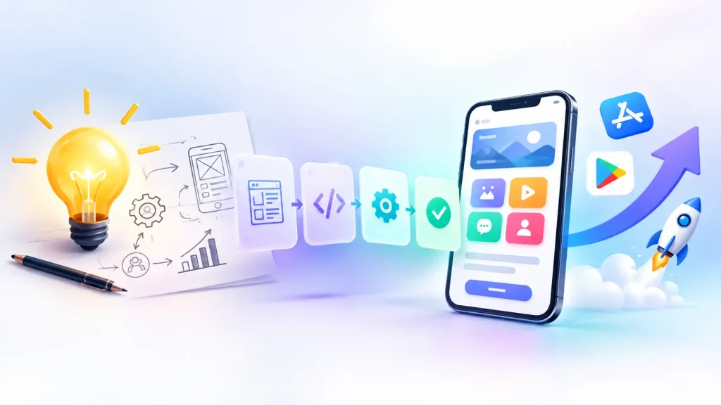 How to Turn a Business Idea into a Market-Ready Mobile App?